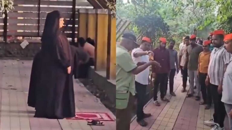 মহারাষ্ট্রে মুসলিম মহিলাদের নামাজের পর পার্কে ‘গোমূত্র শুদ্ধিকরণ’, বিতর্কে হিন্দু সাকল সমাজ।